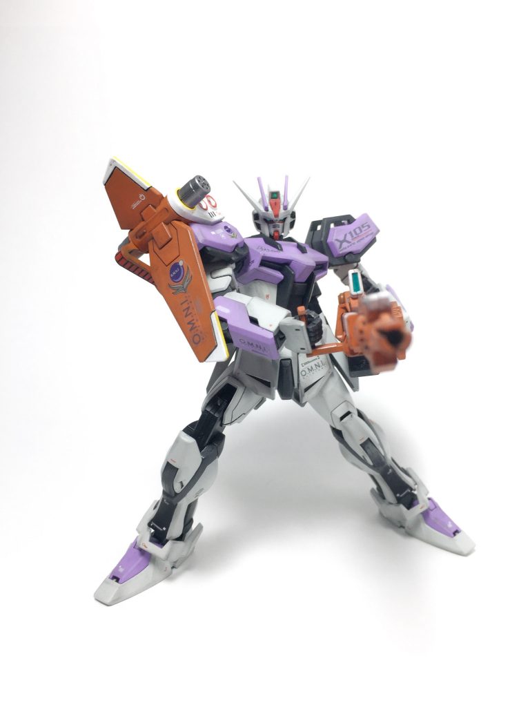 パーフェクトストライクガンダム～エンデュミオン～–2枚目/制作者：くろいの