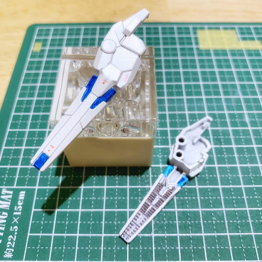 AABS。真っ黒だったパーツを塗装でリノベーション。