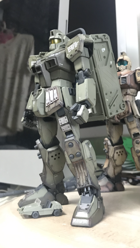 MG陸戦型コンテナ–2枚目/制作者：I am SHIGE ガンプラ再生工場