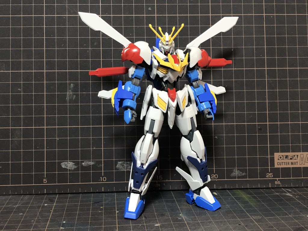 大まかな形状出しの完了。ここからスタイル改修を行います。