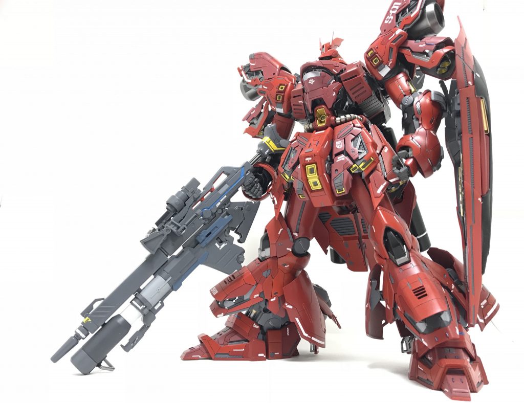 徹底改修 MG SAZABI ver.ka｜ヤマネコさんのガンプラ作品｜GUNSTA（ガンスタ）