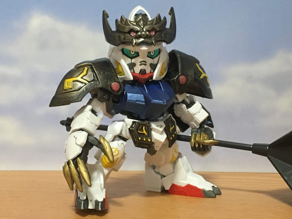 持ち手と開き手もルプスレクスから。片方ずつしかジャンク見つからず、ポージングが固定されてしまうのが欠点。