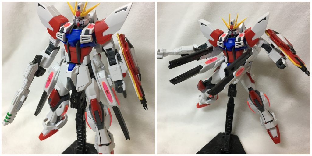 またユニバースブースターMark.2のみを装備させることも可能
その場合、ビームキャノンは図のように射撃位置にもってくる



そして、これがやりたかった………