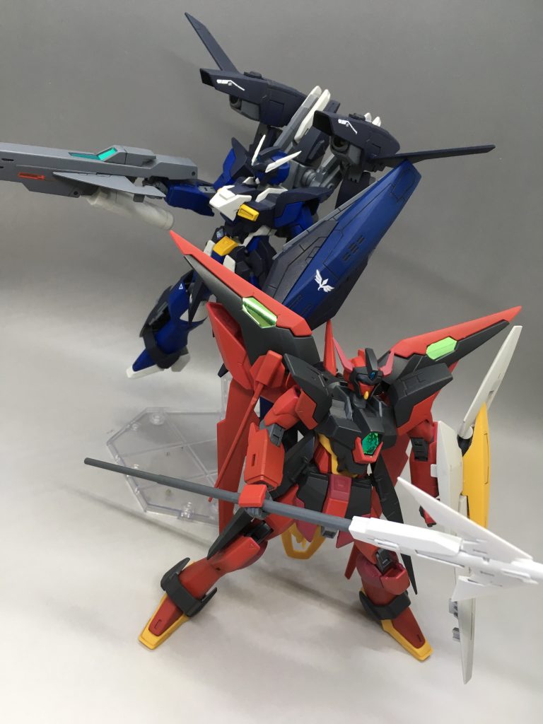 ダイバーズコンに出したインパルスガンダムランシェと共闘。