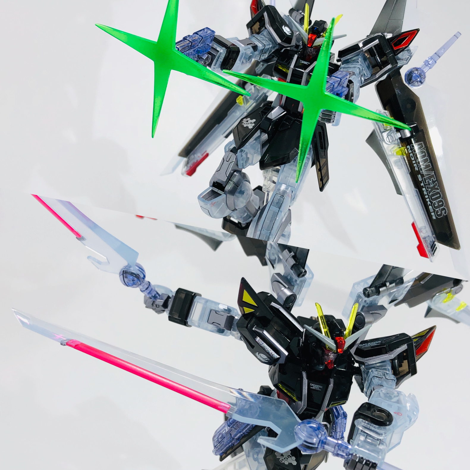 ストライクノワール クリアVer.｜@leia_66さんのガンプラ作品｜GUNSTA 