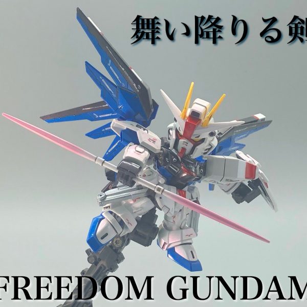 パールなSDフリーダムガンダム