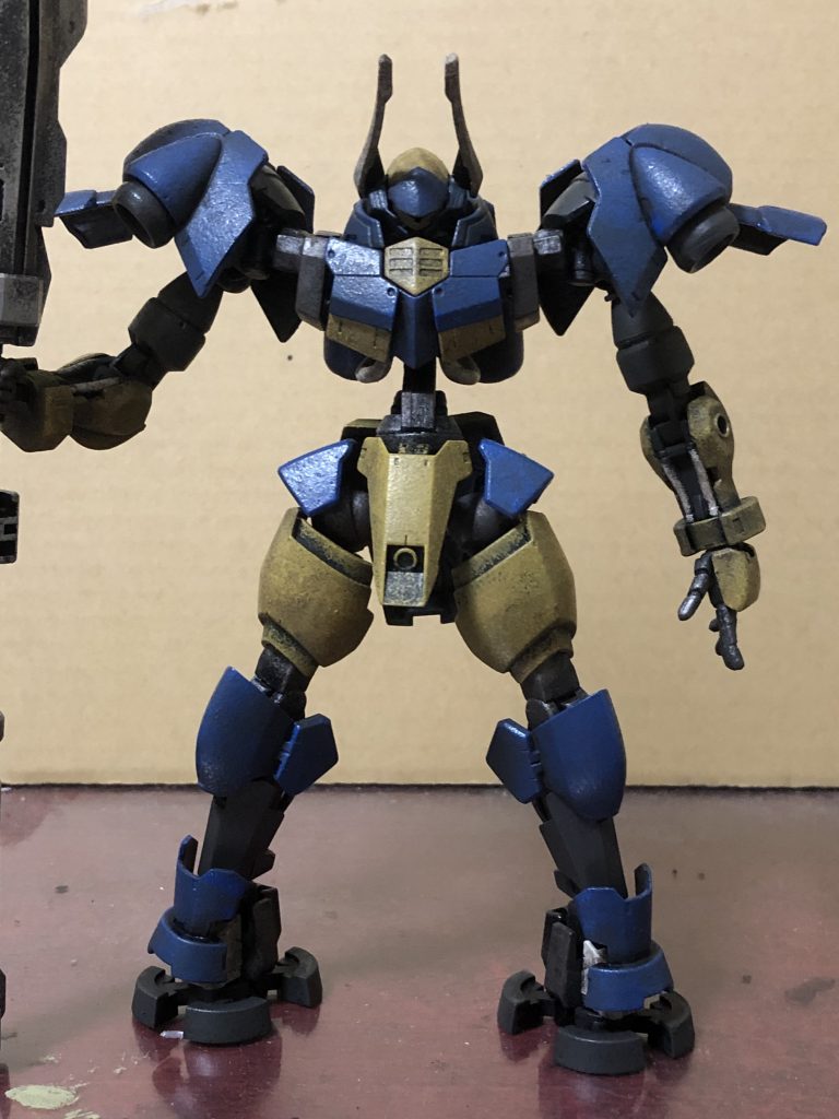 素組みとの比較です