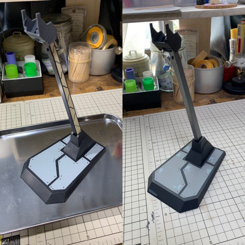 スタンドです。
フリーダムについてるスタンドを少しだけ弄りました!!