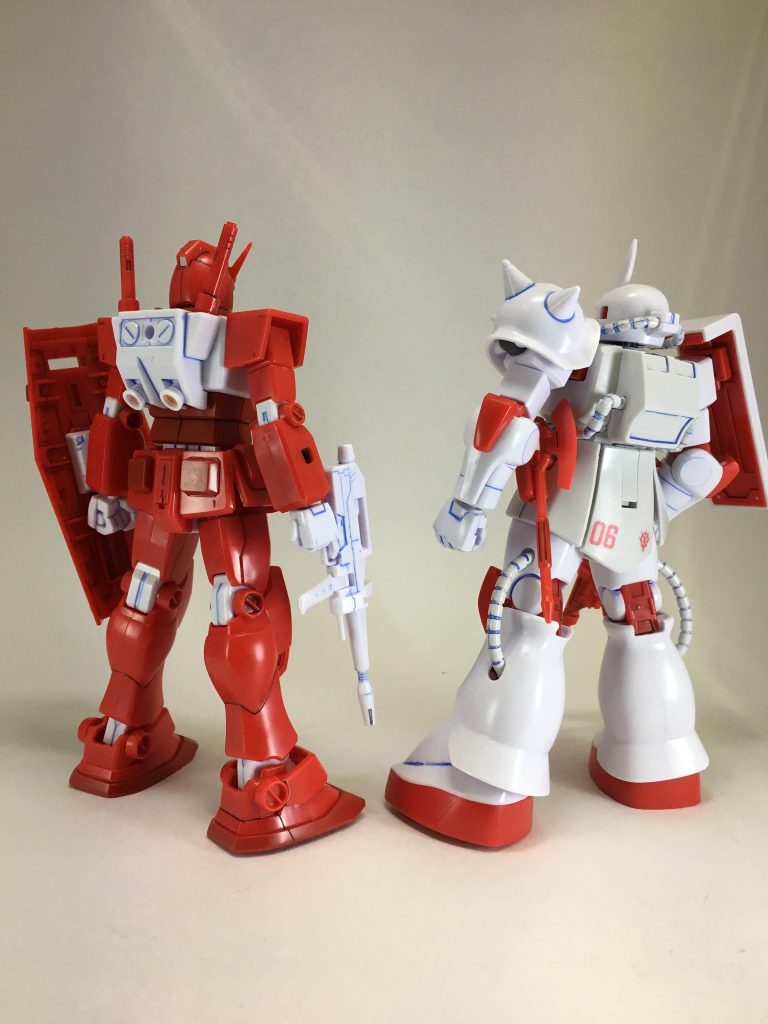 ユニクロガンプラ–3枚目/制作者：でっきぃ