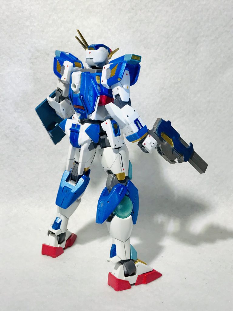 新規に開発された素材 *Bag Closure を利用した武装 (BCウェポン)* の性能を検証する為、ザフトにより開発された機体。機体目は*“バッグクロージャー適応者”を意味するApplicant of Bag Closureの頭文字をとってA.B.C.ガンダムと名付けられた。*
機体は機動性を重視しシンプルに纏められている。
原型にインパルスガンダムのオプションパーツであるチェストフライヤーを流用した事により、コアブロックシステム及び換装システムの採用に成功。
パイロット及び戦闘データの回収率が向上しBCウェポンの効果的な検証が可能となっている。