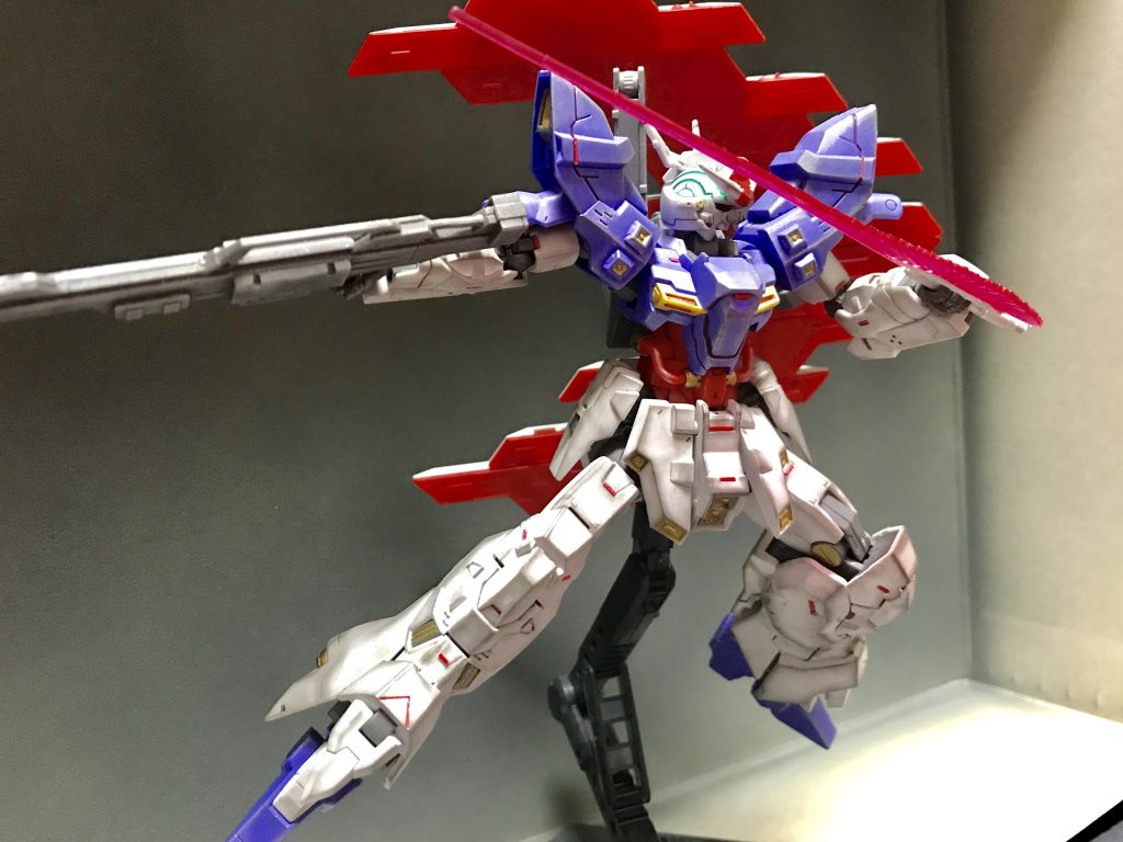 レッドポイントはエバグリのプラ棒を赤く塗装してストックしたものを使ってます^_^
プラ棒ってストックしとくと便利ですよね
最近気付きました^_^
けど付けるの細かすぎていつも手がプルプルしますw