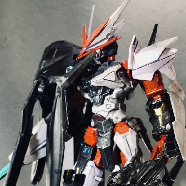 HGBD アストレイノーネイム+カスタムキット