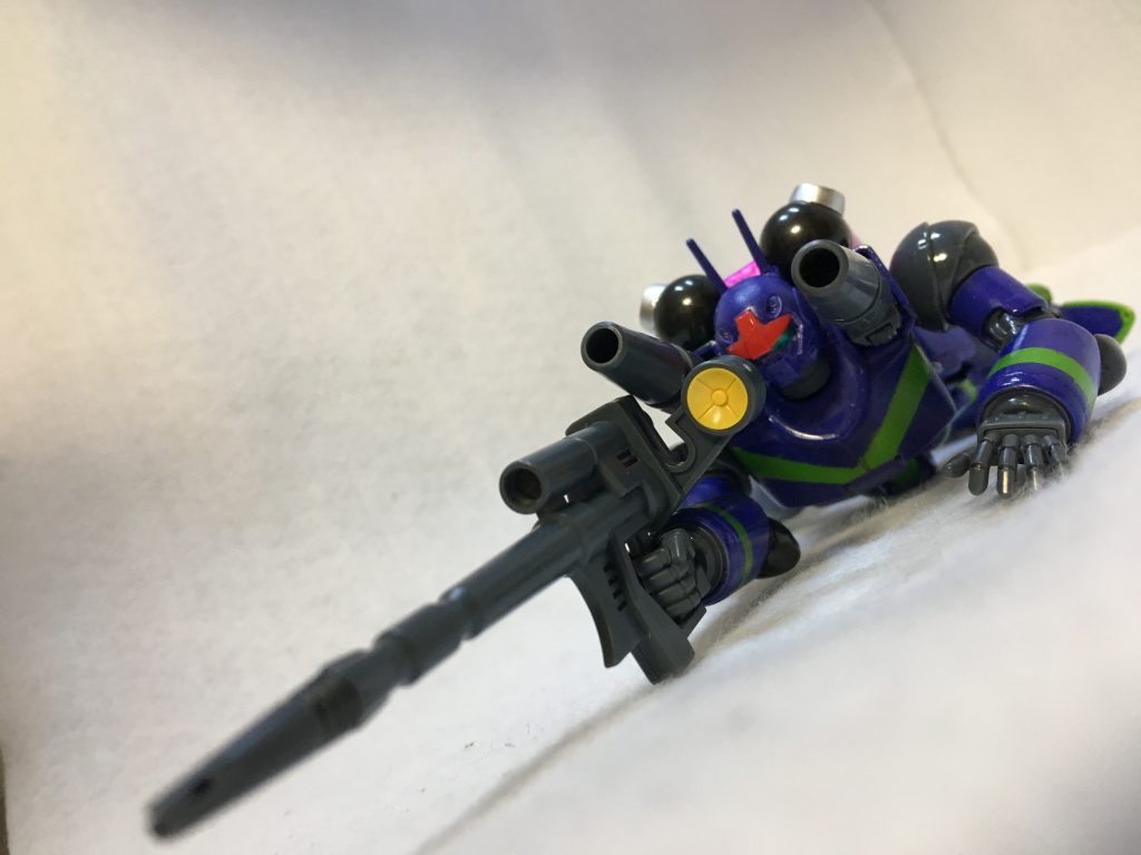 ヤシマ作戦中の伏せ撃ち