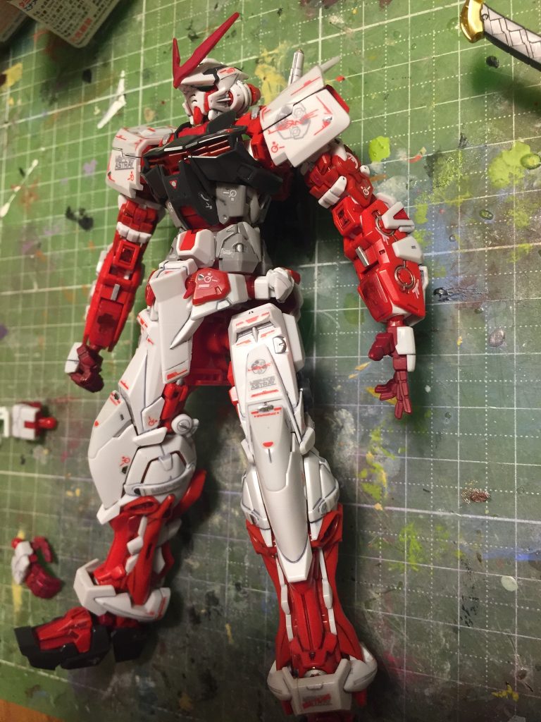 塗り分けだけは細かくしました