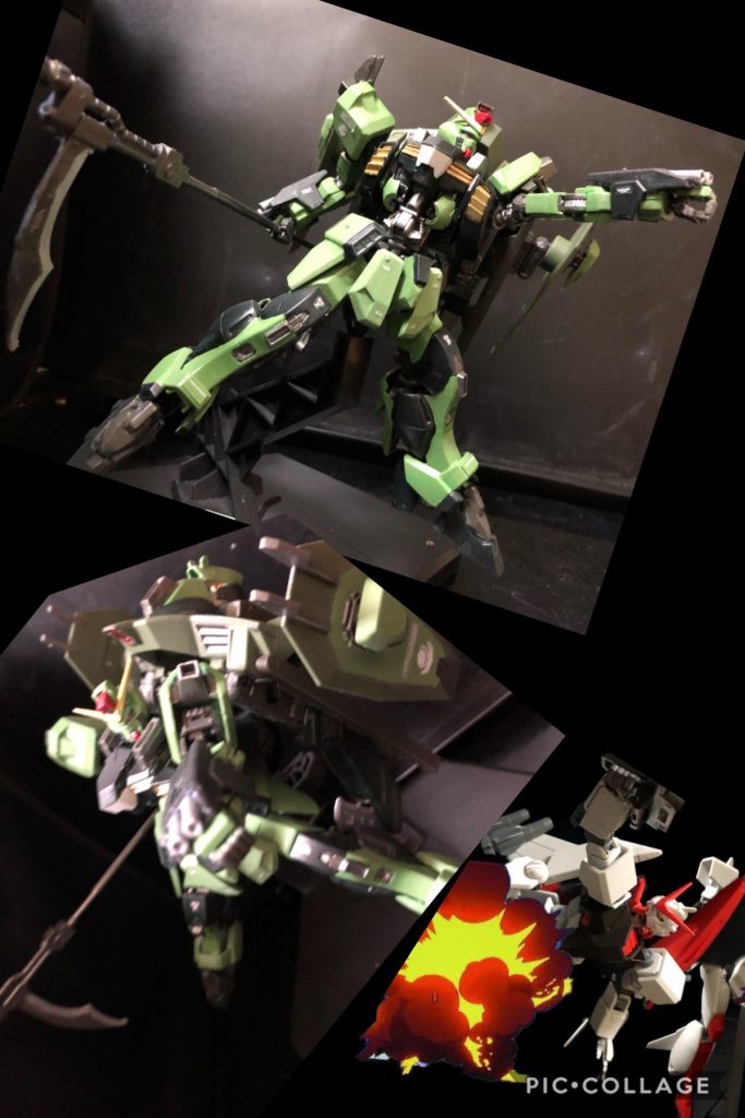 シャニ「うらぁ！観念しな！」
oyz「重刎首鎌”ニーズヘグ“
格闘戦用の巨大な鎌。その刀身はレッドフレームのガーベラストレートと同じくグレイブヤードの特殊精錬技術が用いられている。 ....なんで鎌なのかな？」