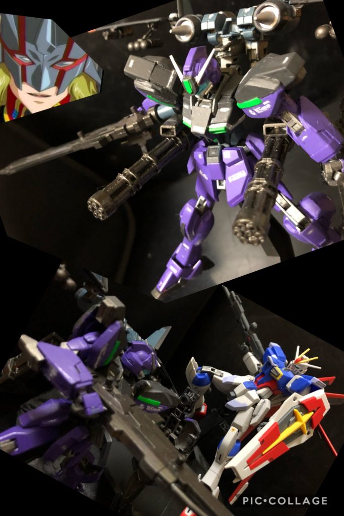 シン「ちっきしょう！アンタは俺が討つんだ！今日！ここでェ！」
oyz「そんな感情任せの攻撃は効きはせんよ！」
シン「クソっ！大した腕も無いくせに！！」


oyz「.....。
それはガンプラの腕の事か？」

シン「....え？」

oyz「それはガンプラの製作技術の腕の事かって！！聞いてるんだあーーーー！！」
シン「いきなりぶち切れたあ！！！」