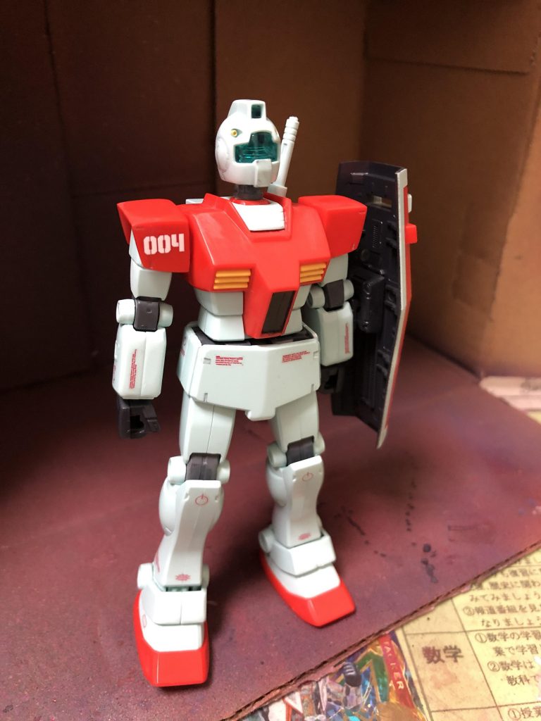 汚す前。コイツ、デカールが増えてやがる！（汚してる最中にデカールが1番取れました。貼る工程が甘かった。）