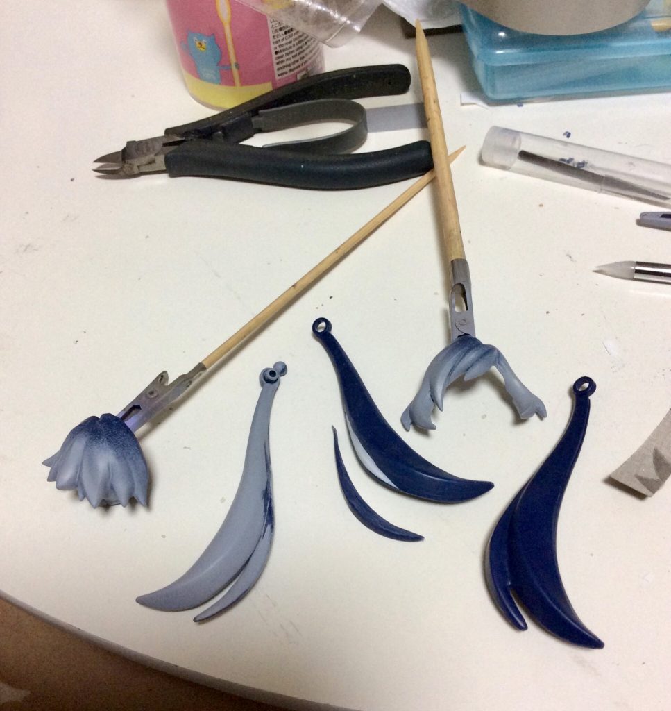 サンプル見たときから別加工を決めていた部分です。切って、整え直し元の状態に近づけてます。