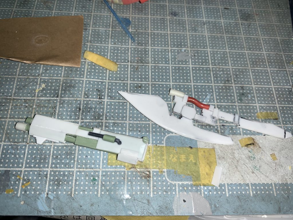 後部にセッティングしてある
専用ヒートホークも1から制作！