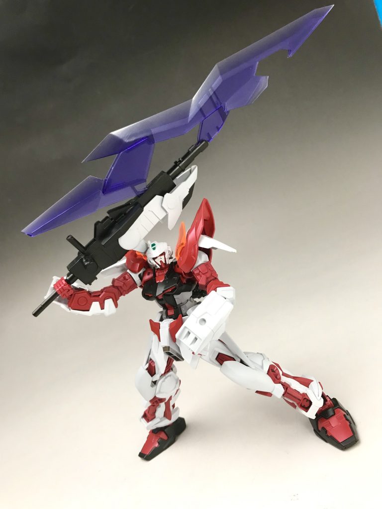 必殺武装、ディバインブレードです!
これやりたかったが為の武器なんですよね(笑)
ほとんど無改造でこのソードエフェクト付けれてます(´∀`)