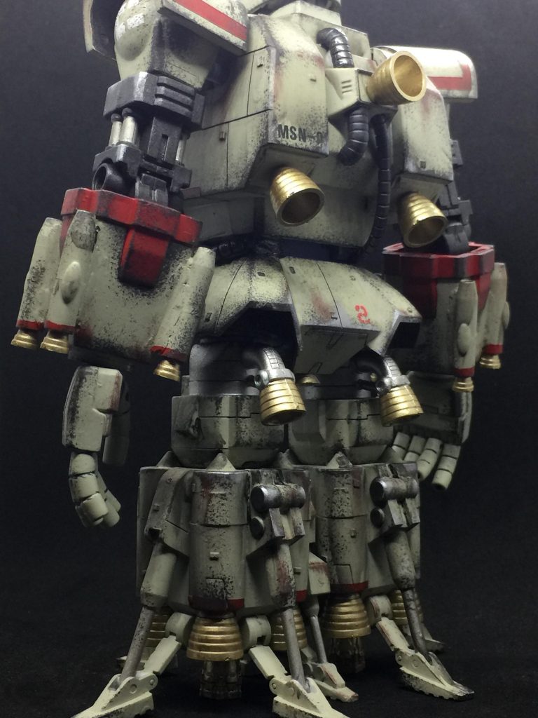 高速機動型ザクとジオングのミキシング–5枚目/制作者：kou