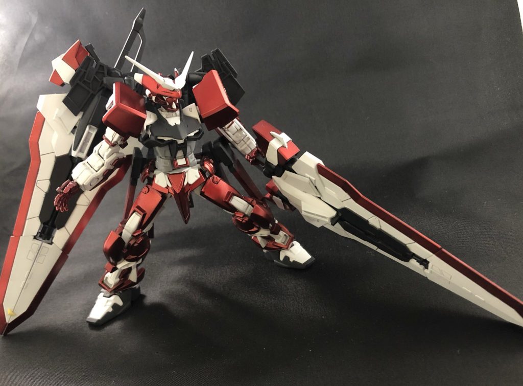 武器が重くて保持出来ないのでスタンド必須です。