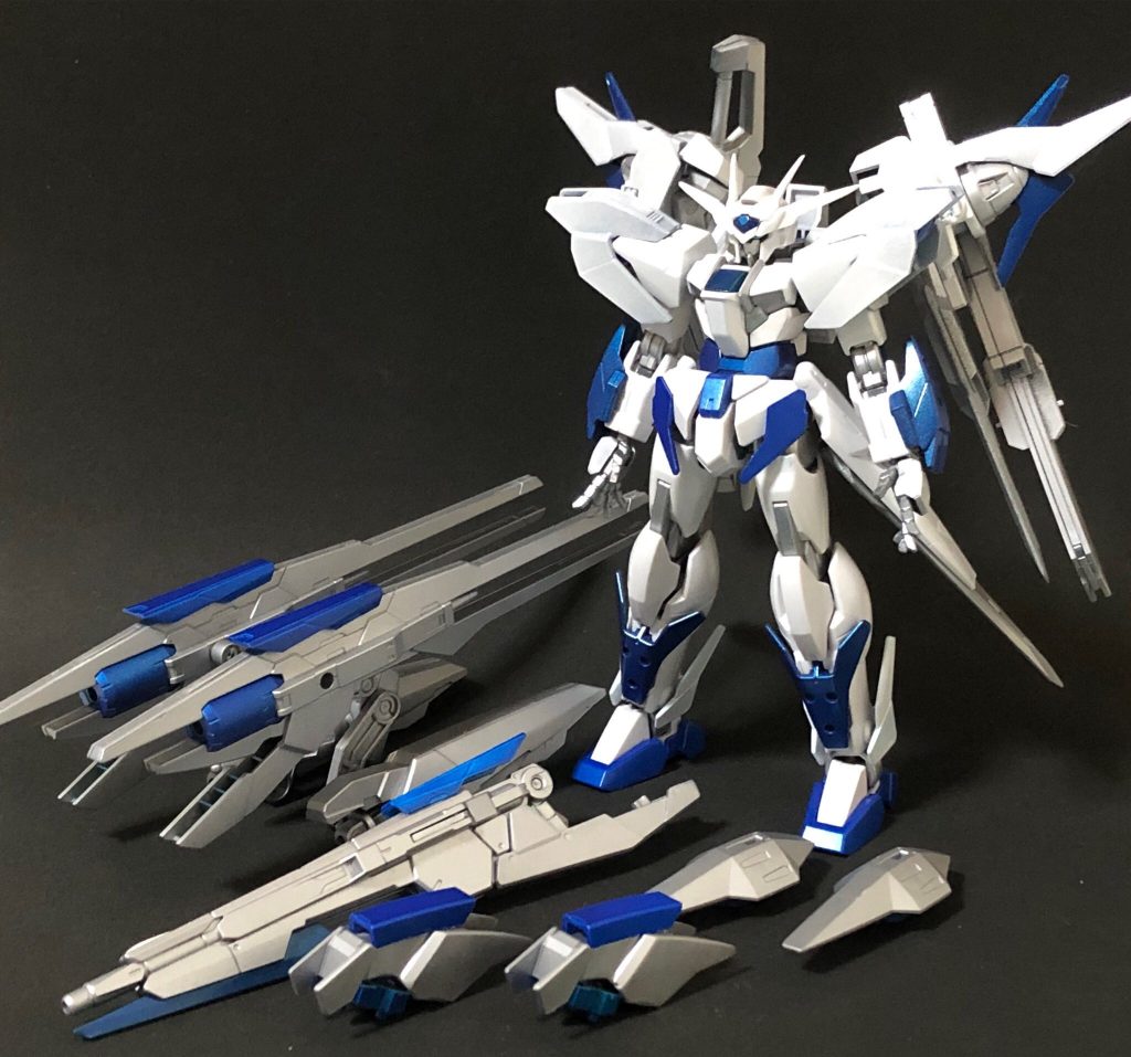 背部の太陽炉を使用し全弾発射後パージされます。。。