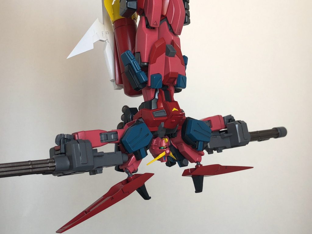 EWでの回転しながら現れるヘビーアームズのようなポーズ〜