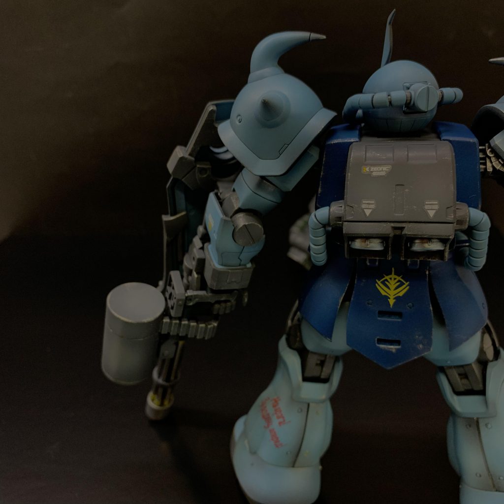 MGグフカスタム–3枚目/制作者：taropapa1403