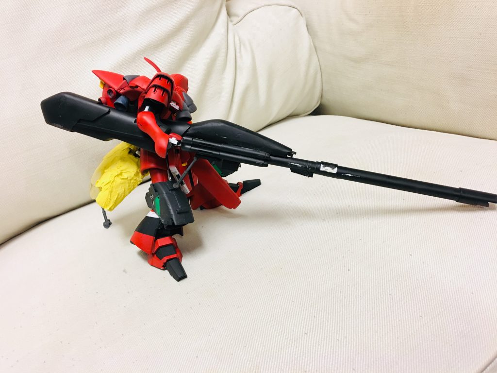 2次改修
リアアーマーに着手、大型のビームキャノン装備