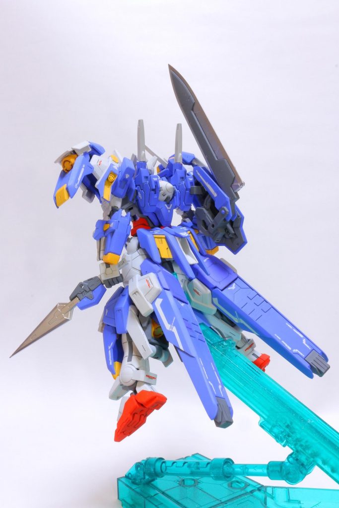 武装装備&各部展開背部。