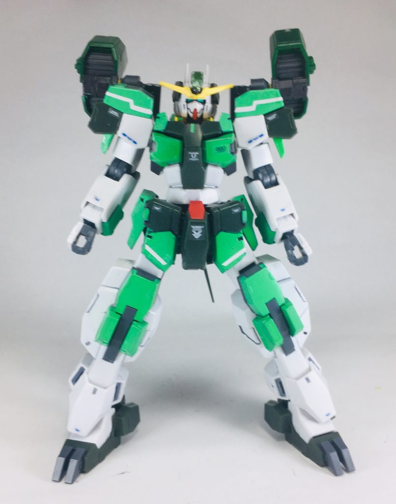 非武装状態。
バックパックはデュナメスのブースターを追加して、一気に目標に。