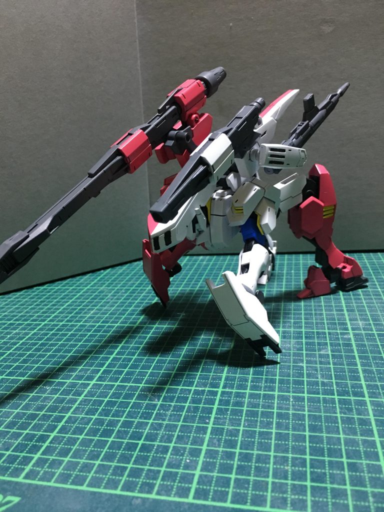 変形状態反対側から。やっぱり目が無いと少々物足りなさを感じます。