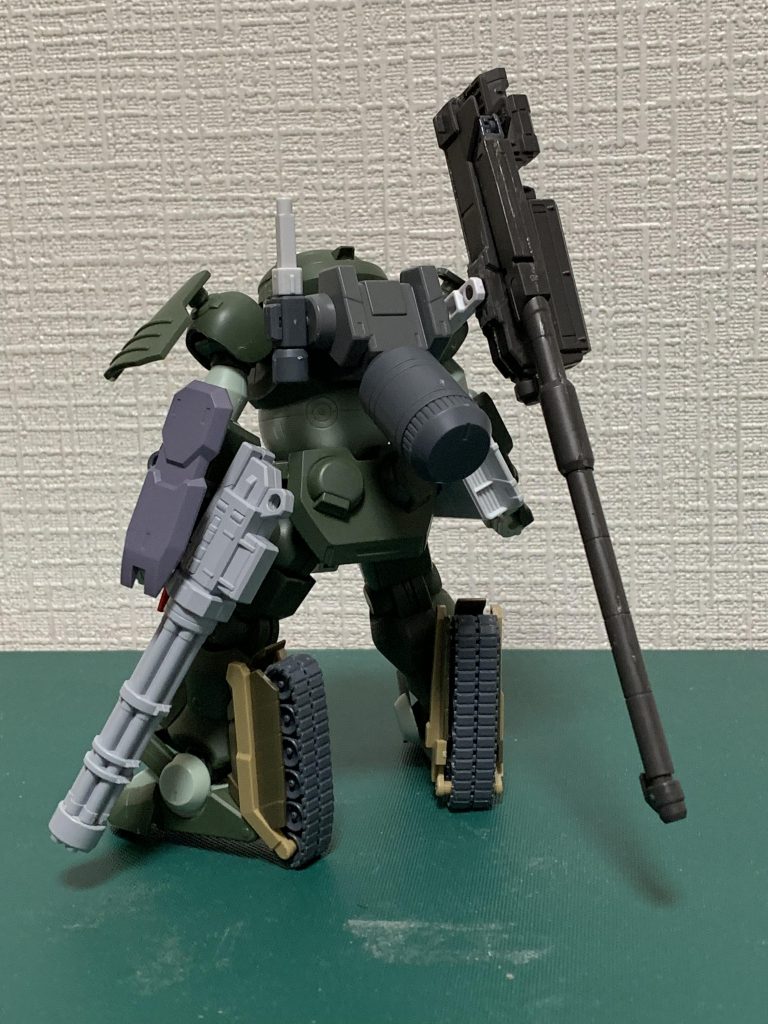 製作中の様子②

キャタピラはUCのロト。
ロングレンジキャノン砲は鉄血キットの滑空砲から。