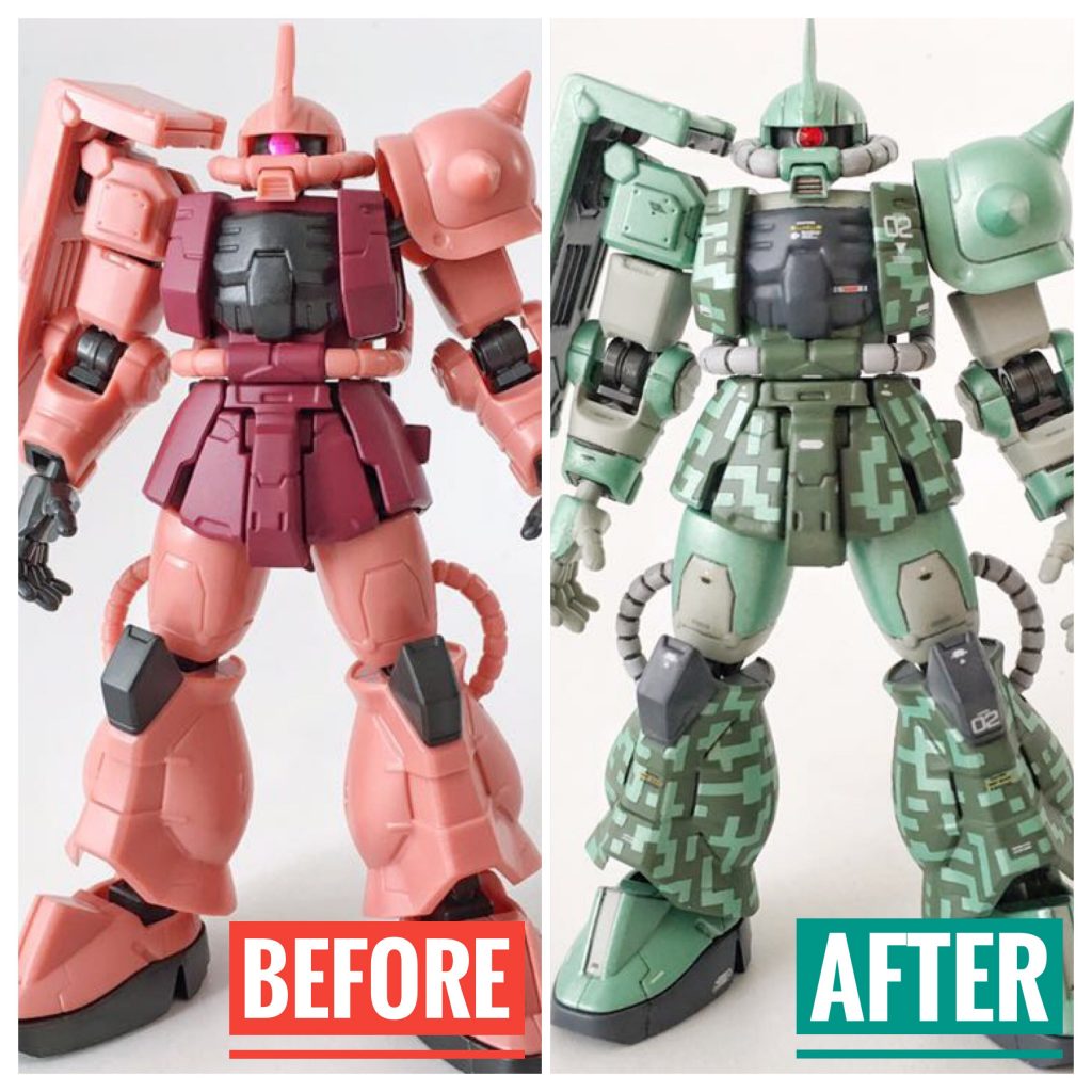 Before & After・前面