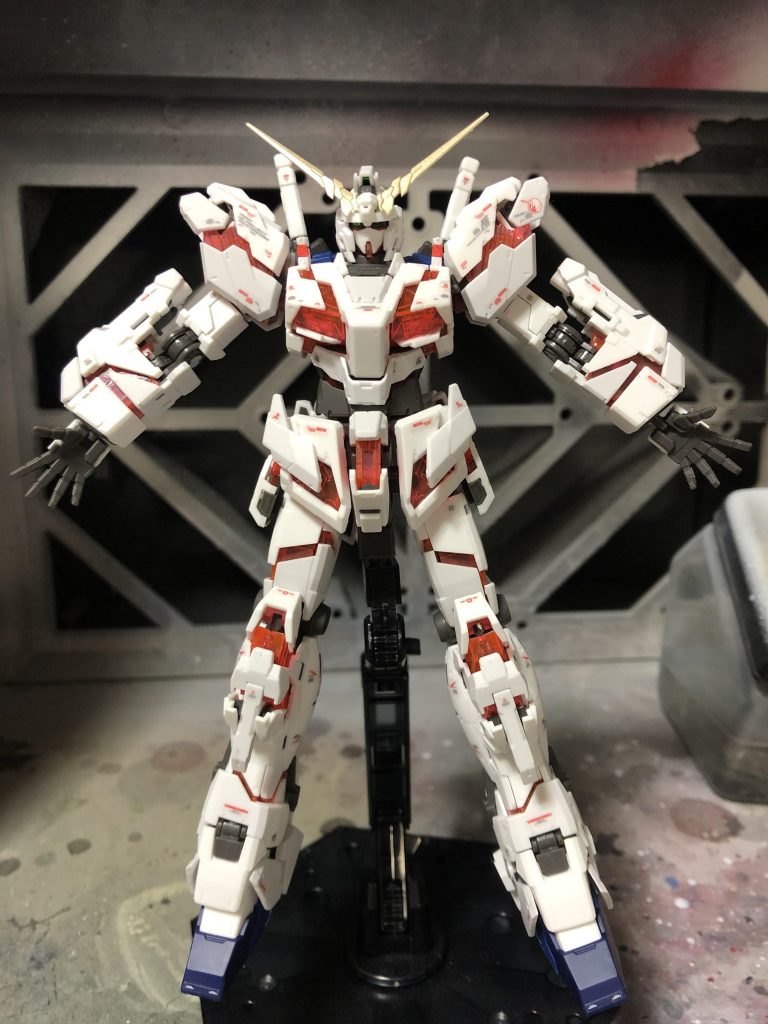 RG ユニコーンガンダム–4枚目/制作者：@ghosh_44