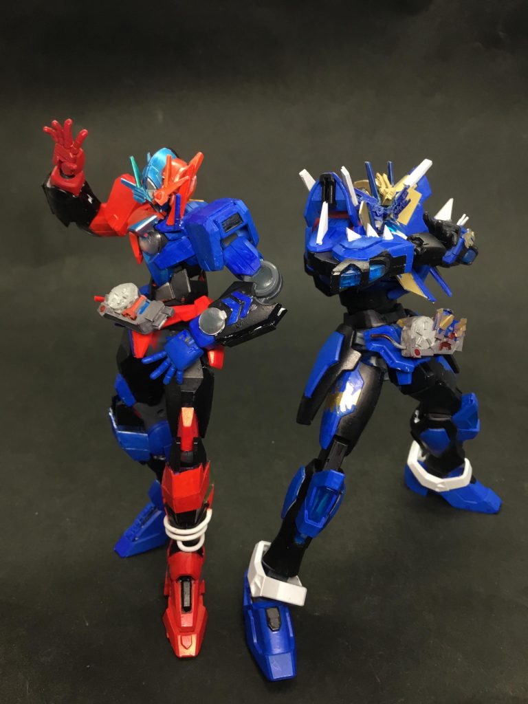 ビルド「勝利の法則は決まっ…クローズ「おっしゃーーーー!!!!」ビルド「うるさいよ、バカ」ということで、クローズドラゴンでした!今回初めて2体同時製作しました。モチベ保つの大変ですwビルド本編はあまり見てないんですが、カッコいいですね!次回の投稿もよろしく! 以上クローズドラゴンでした!