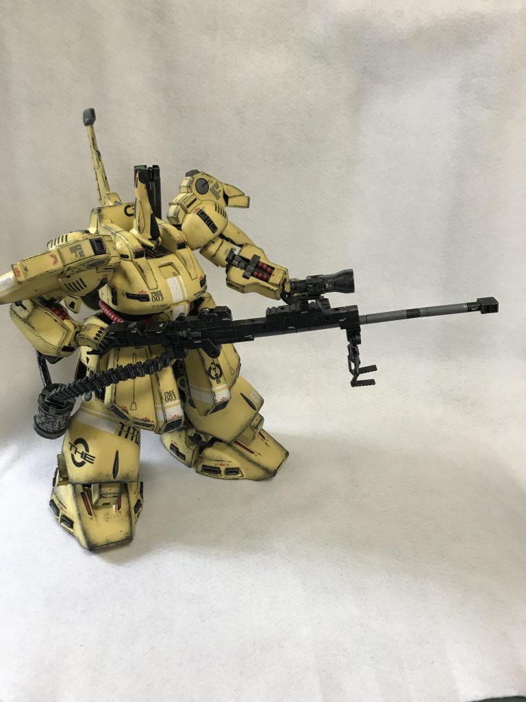 MG 1/100 ジO ウェザリング–8枚目/制作者：@gyuuuutora