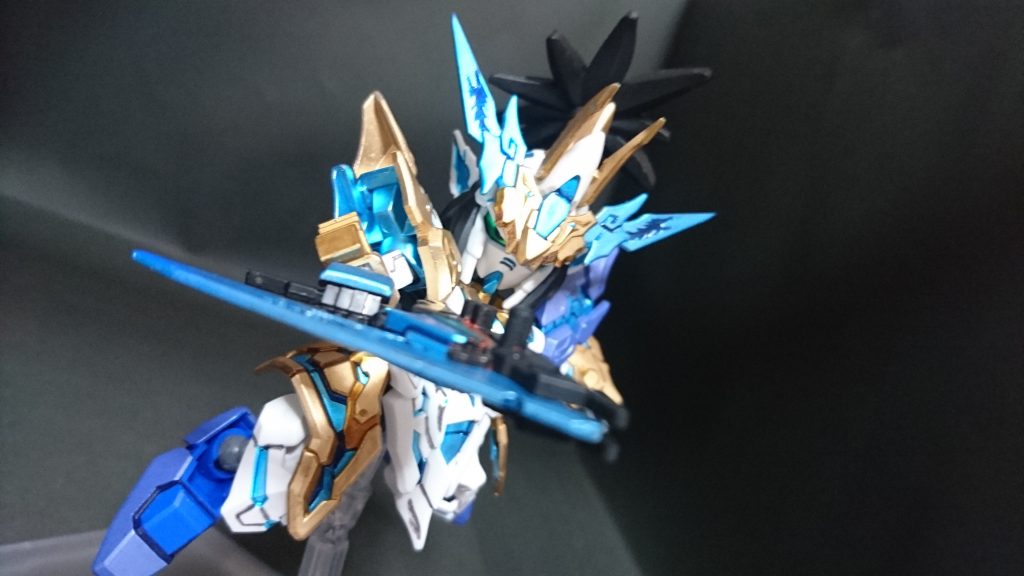 ○龍弾破刃/03 ガンモード
ビームマグナムモチーフなのに銃モードより剣モードがメインのような扱いなのは面白いですね。