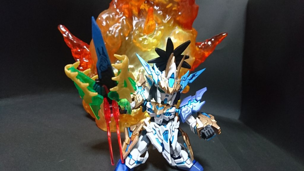 ○龍弾破刃/07 「蒼炎激龍破」/02
それっぽいポージングも中々取れない。