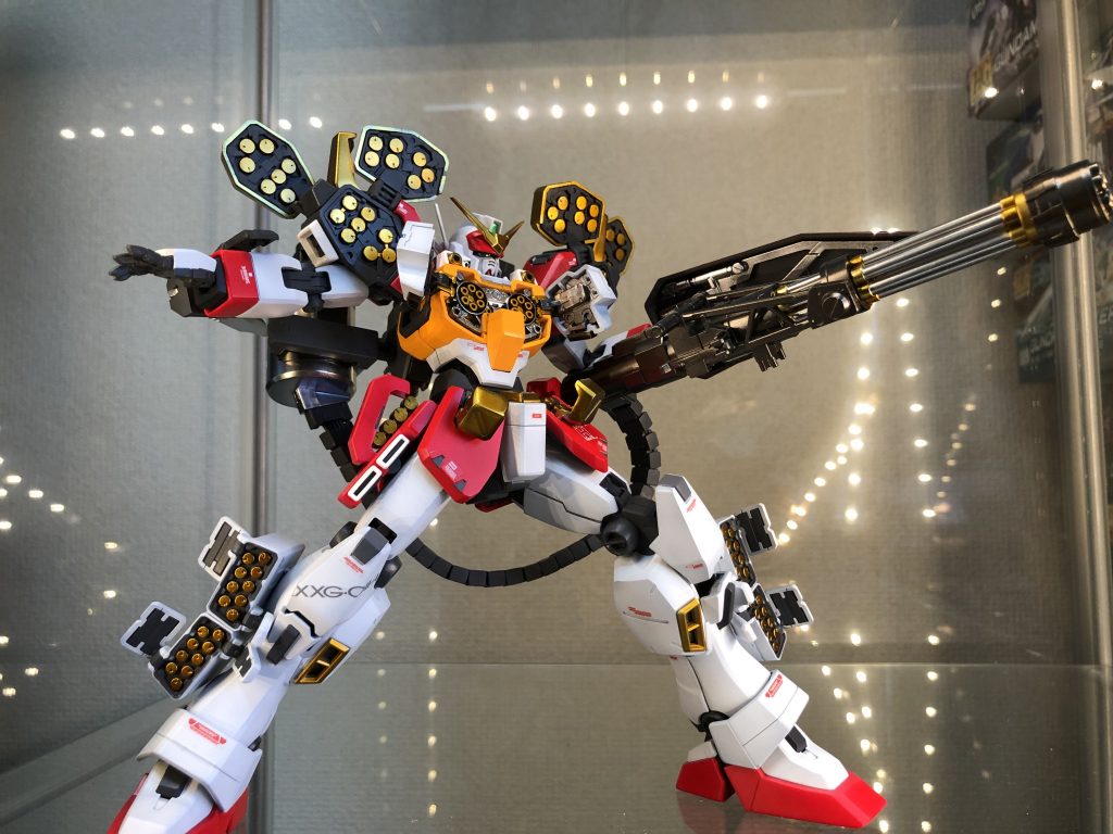 ヘビーアームズといえばフルオープンですよね
ミサイルの塗り分けのおかげでめちゃくちゃ映えるのでやって良かったです…いや本当に