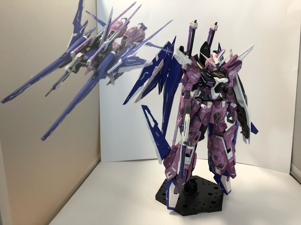 使用キットは
MG インフィニットジャスティス
MG フォースインパルス
MG ソードインパルス
MG AGE2ノーマル
MG Zガンダム Ver.2.0
1/100 セイバー
HG サバーニャ
です。