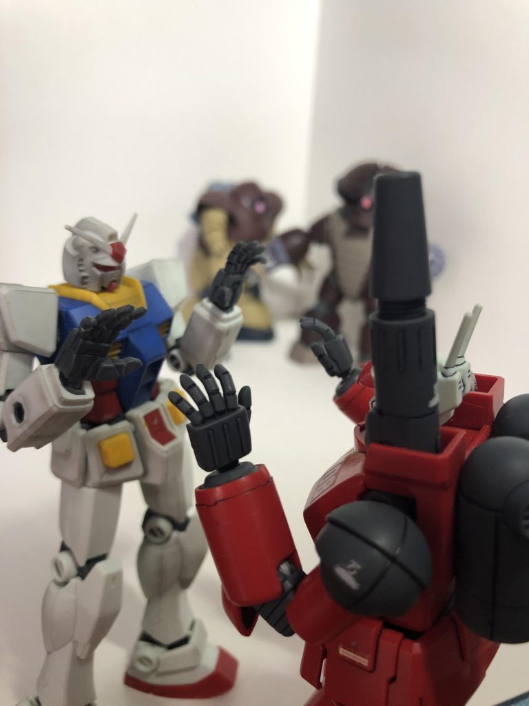 「中距離砲撃用MSの実力」–2枚目/制作者：石の湯