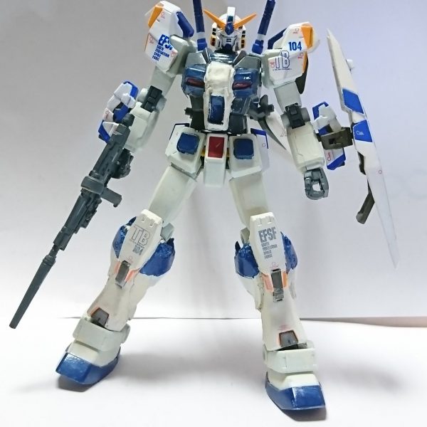 ＨＧリバイブＲＸ-78　ＧＦＦ４号機ミキシング　ガンダム４号機