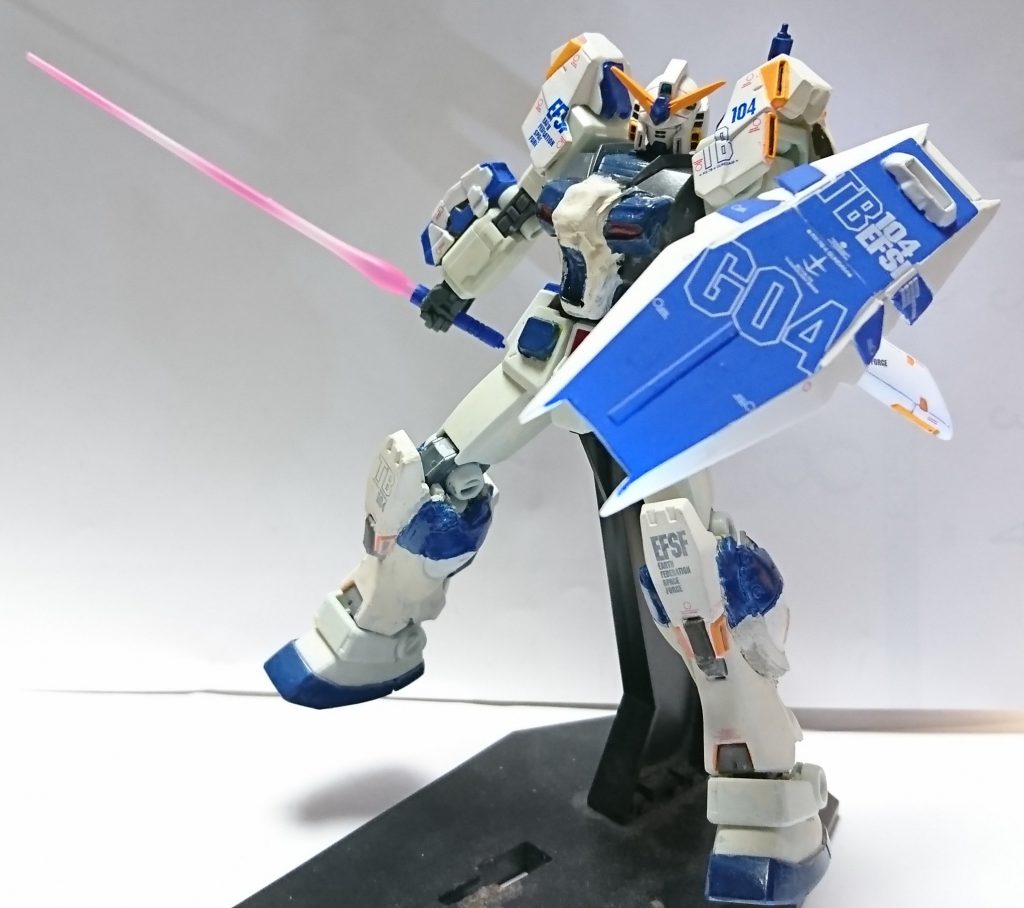 ＨＧリバイブＲＸ-78　ＧＦＦ４号機ミキシング　ガンダム４号機–4枚目/制作者：アレス