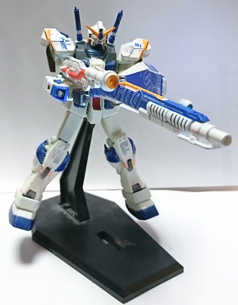 ＨＧリバイブＲＸ-78　ＧＦＦ４号機ミキシング　ガンダム４号機–5枚目/制作者：アレス