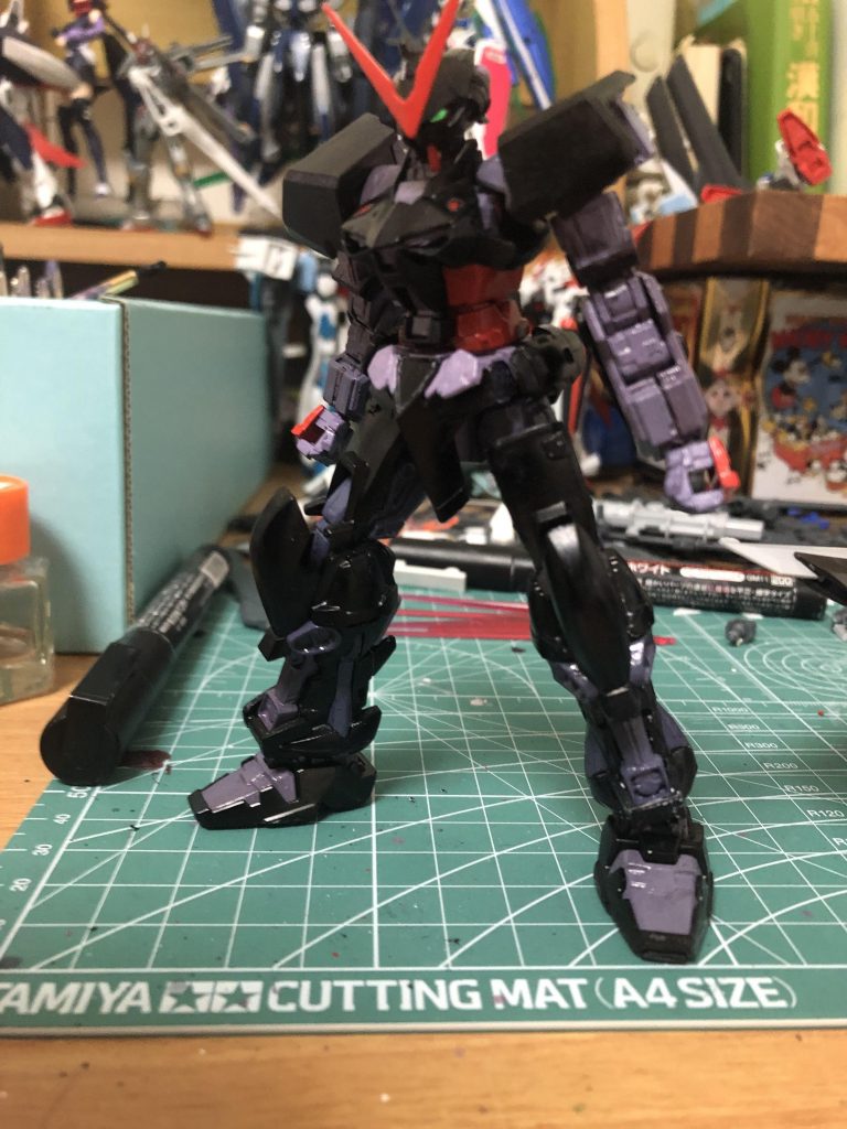 だいたい形になった時のです