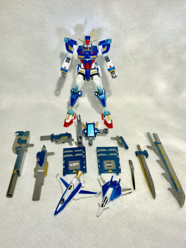 ## 〜最後に〜
以前投稿した[バッグクロージャーハンドガン](https://gumpla.jp/hg/155620)を更に応用すれば、バッグクロージャーで色んな武器が作れそう！と思い、それぞれの武器にどんな形で適用できるか試みました( ・∇・)
(このスタティックディスプレイをやってみたかったのもありますw)
まだまだ粗削りではありますが、何かしらのインスピレーションを与える事ができればとても嬉しいです(≧∀≦)
*評価、コメントをお待ちしております！！*