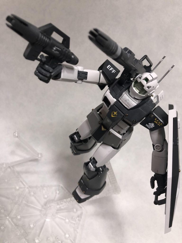 ＭＧ ジム・キャノン （ホワイト・ディンゴ隊仕様）–3枚目/制作者：いま