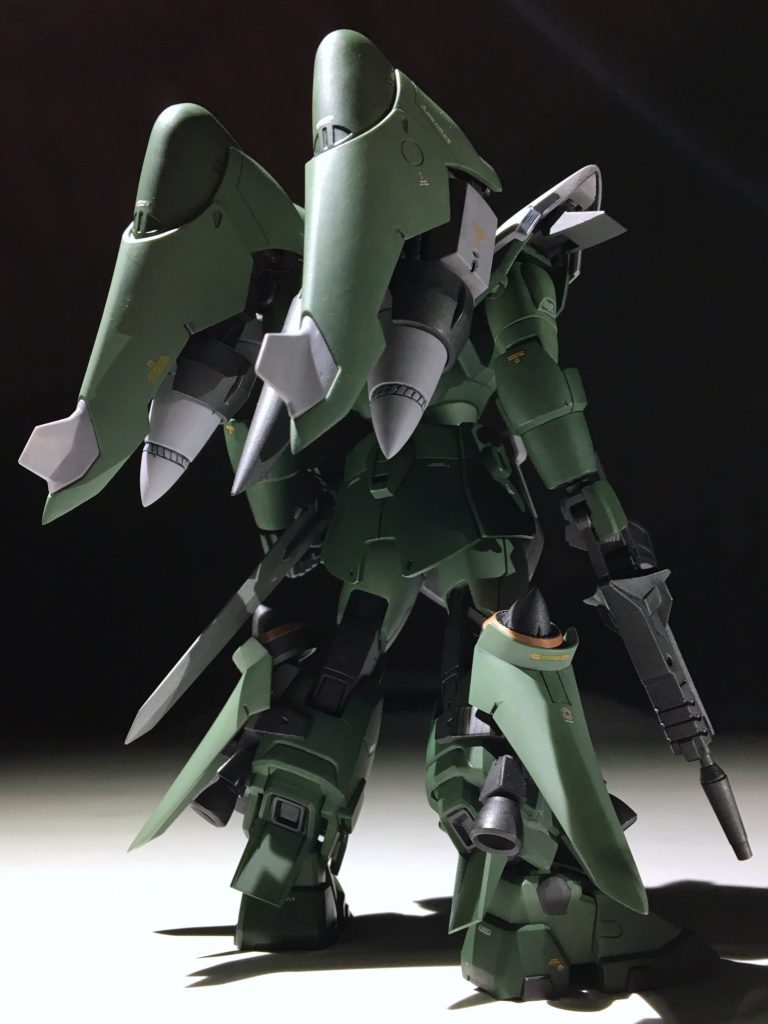 精度を高めるために、尖らせ&薄々。